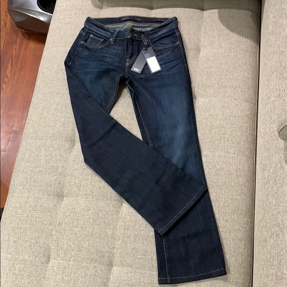 guess mid rise bootcut jeans